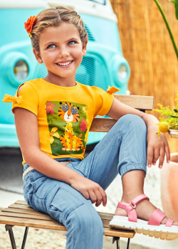 MAYORAL Camiseta m/c tigre niña - 1