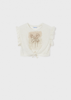 MAYORAL Camiseta m/c flores niña - 2