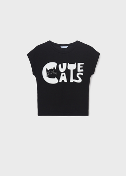 MAYORAL Camiseta m/c cute cats niña - 3