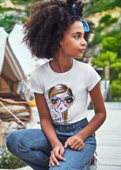 MAYORAL Camiseta m/c grafica niña - 1