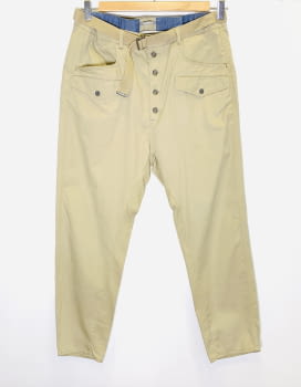 Pantalón G-Star de algodón en beig