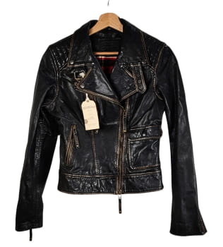 Jaqueta de pell de la marca Systemaction