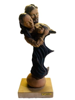 Escultura de terracota.