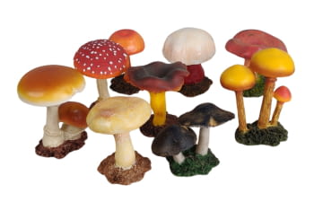 Rèpliques artesanals de bolets