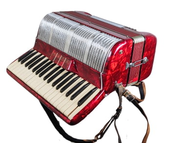 Acordeón vintage de la marca Baleani Altimoro
