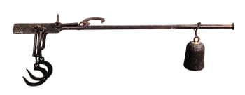 Bàscula de ferro antiga