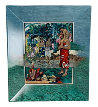 Plat decoratiu. La Orana Maria.