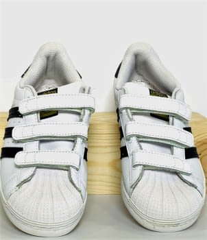 Adidas blancas piel shop