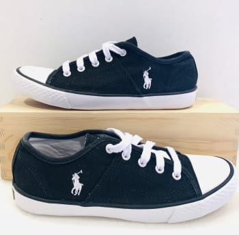 Sabatilles negres de la marca Polo Ralph Lauren