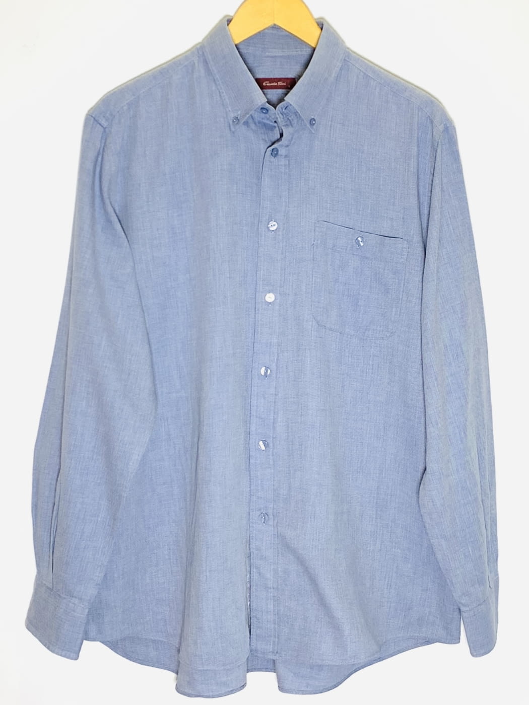Camisa Emidio Tucci celeste Engrunes Tienda Online Sostenible