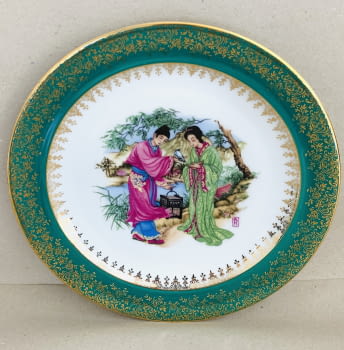 Plat decoratiu. Limoges