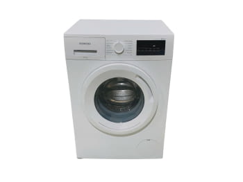 Lavadora de carga frontal en blanco. 8 Kg. Siemens WM12N269ES/37