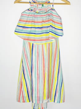 Vestido United colors of benetton de rayas