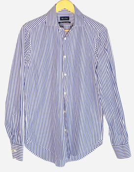 Camisa Massimo Dutti de rayas azules