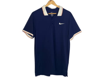 Polo Nike blau marí