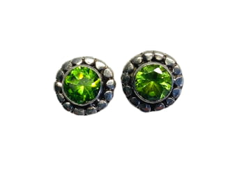 Arracades petites de plata