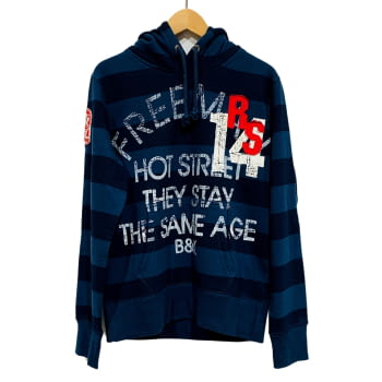 Dessuadora a ratlles. Pull & Bear