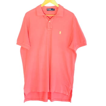Polo rosa, de la marca Ralph Lauren