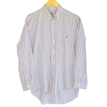 Camisa de cuadros, de la marca Lacoste