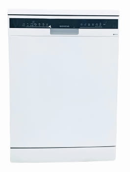 Lavavajillas blanco. SIEMENS SN23EW03ME/30