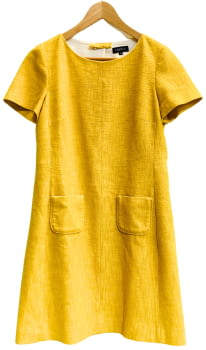 Vestit groc. Caroll Paris