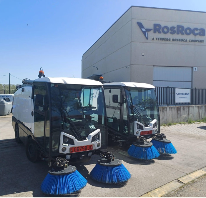 Incorporamos barredoras Bucher compactas