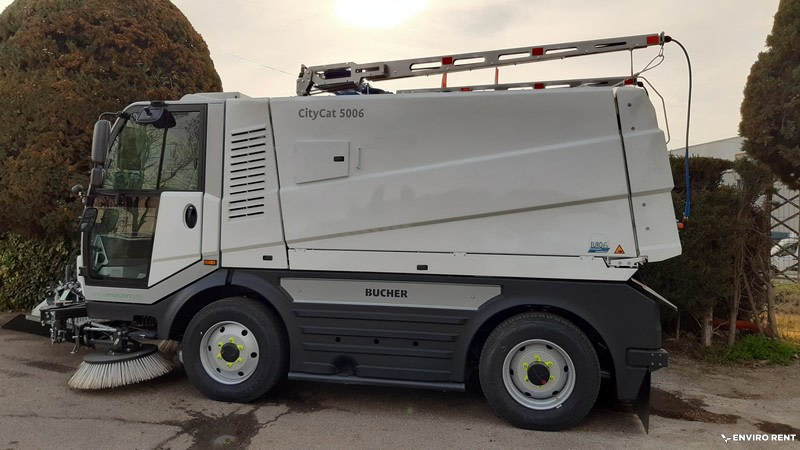 (165) ROS ROCA BUCHER Barredora Aspiración CITYCAT 5006 XL (Euro 6) Dual pértigas