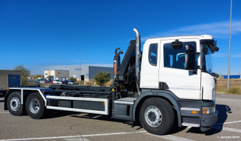(177) SCANIA 26tn Multilift HIAB y grúa HIAB