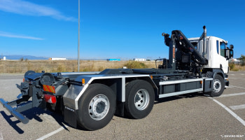 (177) SCANIA 26tn Multilift HIAB y grúa HIAB - 2