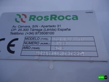 (187) Recolector carga trasera ROSROCA OLYMPUS 17W MB 18Tn - 6