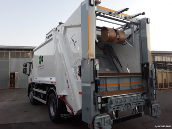 (124) Recolector carga trasera ROSROCA OLYMPUS 16W Renault D18 - 1