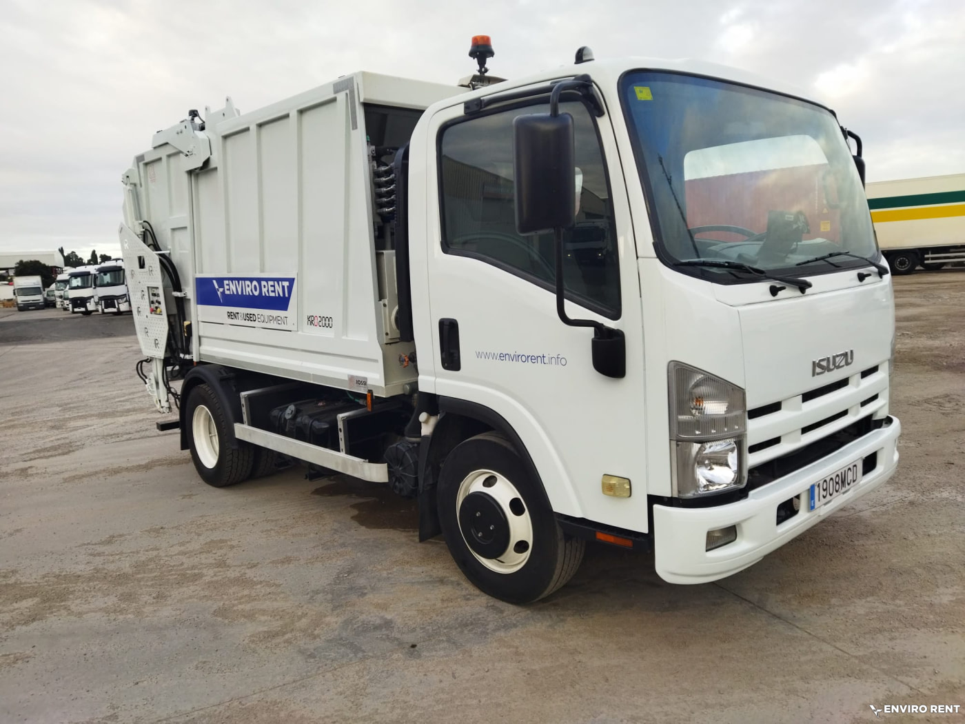 (199) Recolector carga trasera ROSSI RK200 de 7m3 (PaP)