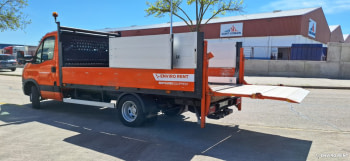 (225) Caja abierta 3,5tn plataforma elevadora columnas - 5