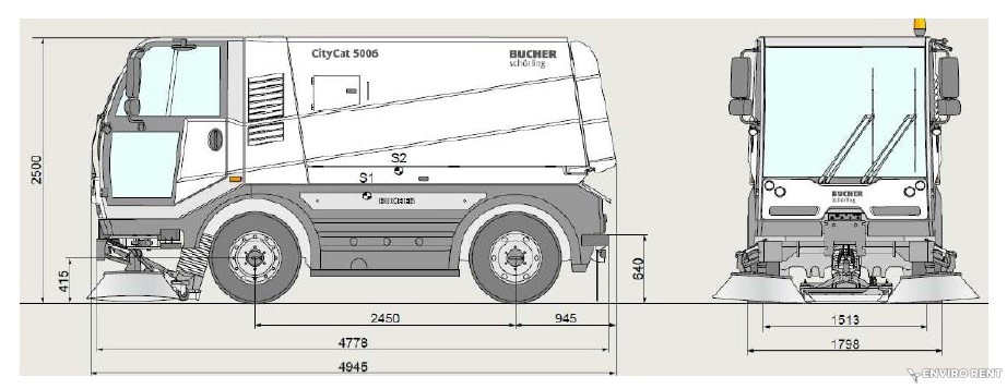 (230) BUCHER Barredora CITYCAT 5006 SL (Euro 6)