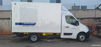 (246)  Caja cerrada 3,5tn plataforma elevadora abatible Zepro - 1