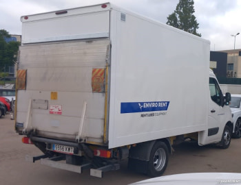 (246)  Caja cerrada 3,5tn plataforma elevadora abatible Zepro - 2
