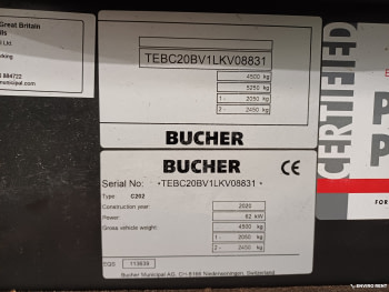 (255) Barredora Bucher Johnston C202 E6 - 3