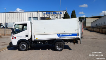 (285) Caja abierta 3,5tn plataforma elevadora columnas