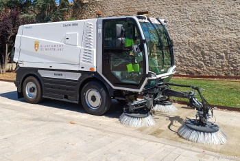 (292) BUCHER Barredora Aspiración CITYCAT VR50