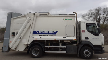 (105) Recolector trasera ROSROCA OLYMPUS 11N Renault 16Tn - 1