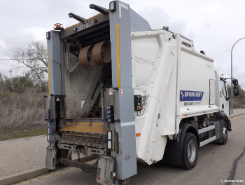 (105) Recolector trasera ROSROCA OLYMPUS 11N Renault 16Tn - 2