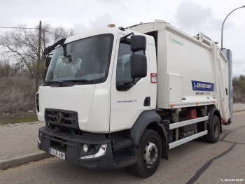 (105) Recolector trasera ROSROCA OLYMPUS 11N Renault 16Tn - 6