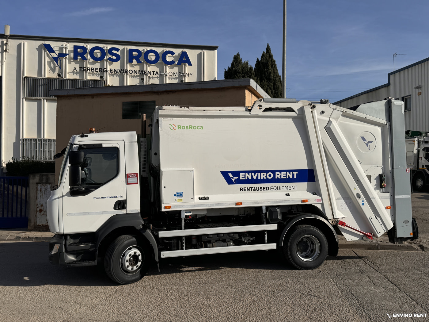 (123) Recolector carga trasera ROSROCA OLYMPUS 11N Renault 16Tn