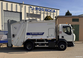 (123) Recolector carga trasera ROSROCA OLYMPUS 11N Renault 16Tn - 2