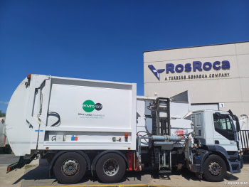 (142) Recolector carga lateral FARID FMO 25 E6 - 2