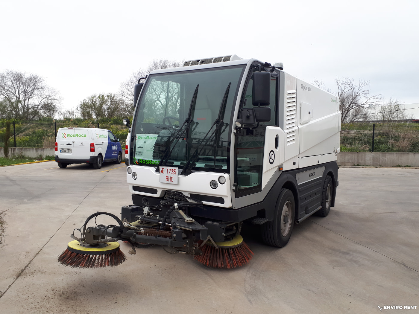 (147) ROS ROCA BUCHER Barredora Aspiración CITYCAT 5006 XL (Euro 6)