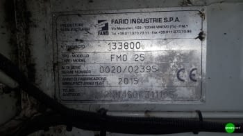 (139) Recolector carga lateral ROS ROCA FARID FMO 25 Euro6 - 3