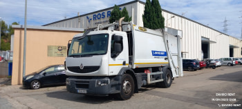 (157)  Recolector trasera CROSS 16m3 Renault 18tn - 4