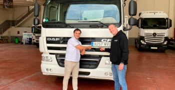 Nueva entrega de un DAF CF 75 360 4x2: el aliado perfecto para la construcción