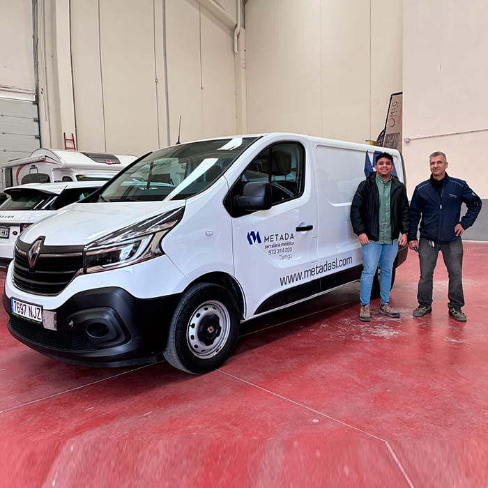 Entrega Renault Trafic Serralleria Metada